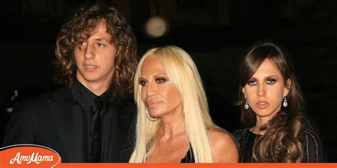 donatella versace pentita|donatella versace children.